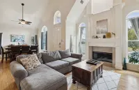 Home away from home with big private fenced backyard