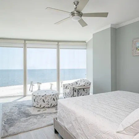 Direct Beachfront 5th. Floor center unit with Million Dollar Views. Seabreeze.