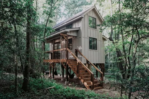 Tree House Wren at Fall Creek Falls State Park - Hot Tub, Grill, Outdoor Shower! - Homestays