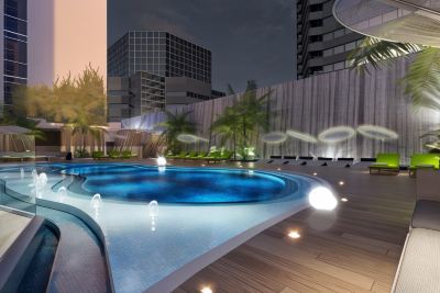 Outdoor Swimming Pool Al Khoory Courtyard Hotel Photo
