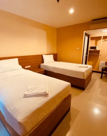 ห้องบัดเจท เตียงเดี่ยว 2 เตียง