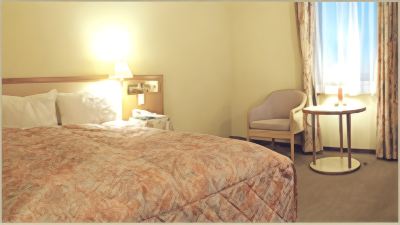 スタンダードダブルルーム ホテルアミューズ富岡の写真