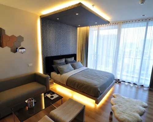 1 Bedroom near MRT & BTS station. Hoteles cerca de Escuela Horwang