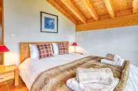 Stunning contemporary chalet in Anzère with unbelievable views of the mountains. - balcony