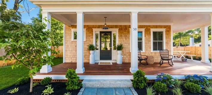 New 4-bedroom House with Swimming Pool–Just a 10-minute Walk to Town Hotels in Edgartown