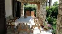 Apartment 1, located 200 meters from the sea in character house.