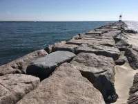 Hamptons Waterfront- On A Sandy Beach- Relax & GetawaySH) - Beach