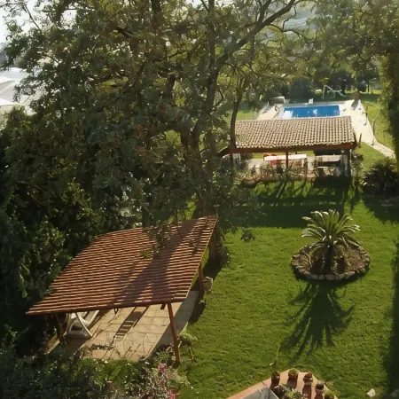 Characteristic nineteenth-century farmhouse. Typical residence