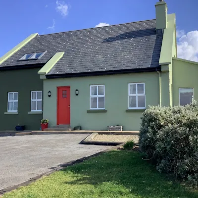 A Unique Cottage, Doolin  Breathtaking Ocean & Burren views - balcony