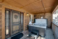 Walk to Stagecoach Lift - 5Br Luxury Ski Cabin - Private Hot Tub - 3 Fireplaces - 4-Star