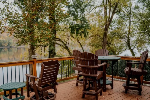 Rustic Riverfront Retreat w/ Hot Tub + River Access + Views - Homestays