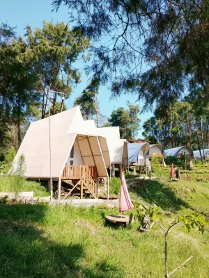 Dieng Glamping syari'ah - breakfast