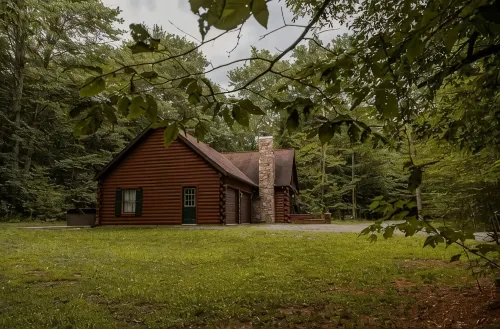 Cozy Secluded 3 BR  Log Cabin with Hot Tub and Wood Burning Fireplace! - Hytter