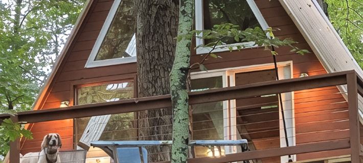 Spectacular Riverfront Treehouse in Beautiful Bedford County, PA, Hotels in Bedford County