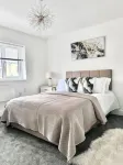 2 Bed Apartment Sleeps 3 -Smart Tv -Private Garden - parking
