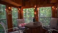 Cozy quaint cabin tucked back in the woods- Secluded, private - couples getaway - 3-Star