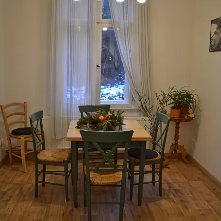 Ferienwohnung mit Balkon im Zentrum von Eberwalde