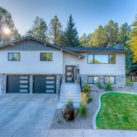 Modern home with privacy of the hills right in town!