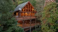 Log Cabin - Views of Nantahala National Forest - Hot Tub -Fire Pit-Pet Friendly - 4-Star