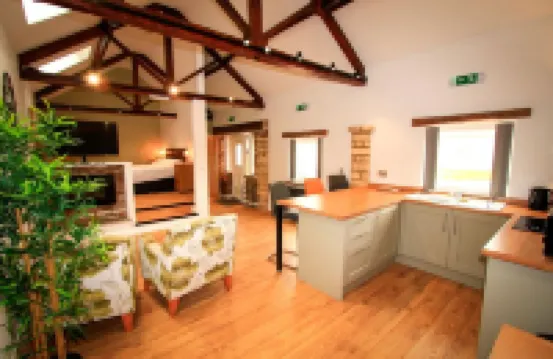 Willow Cottage, Saxton Grange. situated on a working farm.