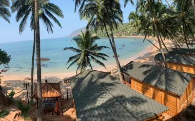 COLA GOA BEACH RESORT Hotels near Salaulim Dam