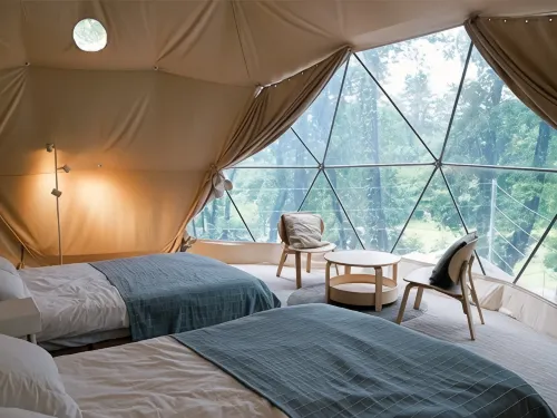 Hiruzen Shiogama Camping Village Hotel a Maniwa