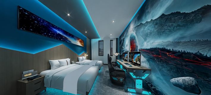 Xinhua Star Light E-sports Hotel Xinhua İlçesi otelleri