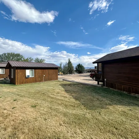 Cabin 5 at the Almo Inn Near City of Rocks/Castle Rocks Parks in Idaho