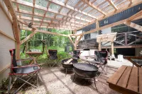 A private villa where you can enjoy outdoor experiences such as BBQ, bonfire, and pizza oven