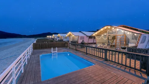 Taean Sentima Pension & Glamping & Caravan - شاطئ