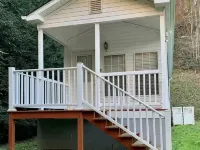 Recently Updated - Cozy Creekside Tiny Home w/ Full Kitchen; Walk to Distillery Hotels in Pike County