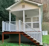 Recently Updated - Cozy Creekside Tiny Home w/ Full Kitchen; Walk to Distillery - Wi-Fi