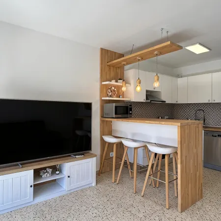 At 2 minutes from the beach of Segur de Calafell. Ideal apartment for a family.