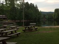 Snuggle up in the woods, 7 miles to Lake George,NY - Homestays