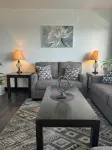 2 bedroom apartment overlooking the the mouth of the Kenai River. Downtown Kenai