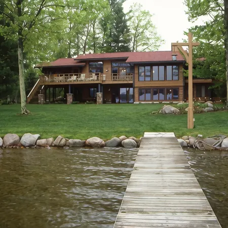 Beautiful Craftsman Style Lake Home