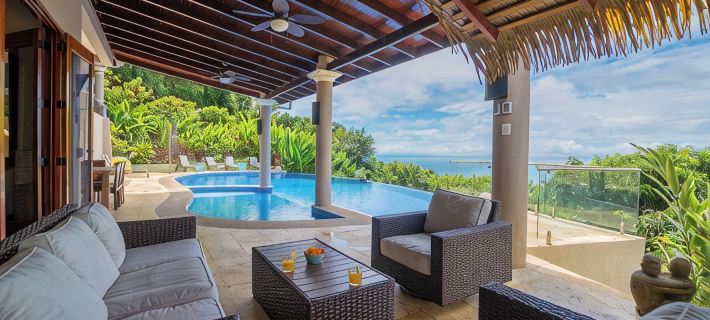 Whale Watchers Villa With Stunning Ocean View Hotels in Osa