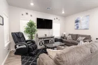 Edmond Oasis: Luxury Retreat w/ Massage Chair and Mortal Combat Arcade