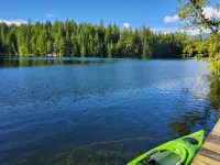 Waterfront 5 bedroom unit in house on Hotel Lake, Garden Bay B.C.