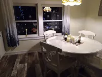 Cozy nestled in quiet neighborhood. On snowmobile and ATV trail.