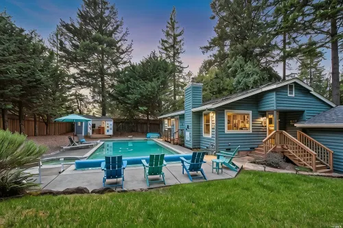 Modern Log house! Private Pool! Spa! Close to town - Private Pools