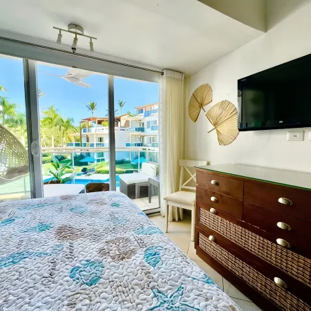Sublime vue mer 3chbres-3 Piscines-wifi150gb - Plage des Baleines à Las Terrenas