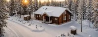 Charming Lapland Villa with Mountain Views and Private Sauna Hotels in 