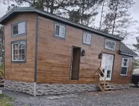 Cabin-style tiny home along best elk viewing road