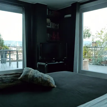 lux design attic | beautiful terrace | great city view over Duomo and Fiesole