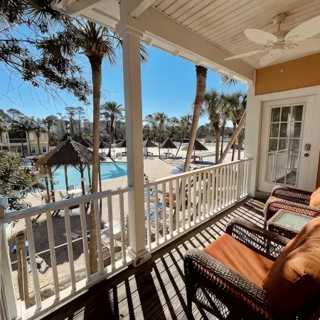 Poolside retreat 1BR/1BA condo