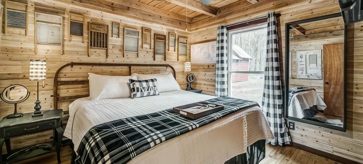 Gold Mine Cabin - 3mins to Wolf Mnt Winery Hotels in Lumpkin County