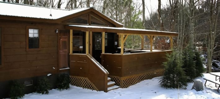 Linville River Log Cabins Hotels in Avery County