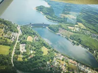 Apartment Seeloft with balcony and direct lake view on the Möhnesee -  Privatzimmer