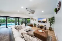 Tranquil 3br/2ba Home with Heated Saltwater Pool